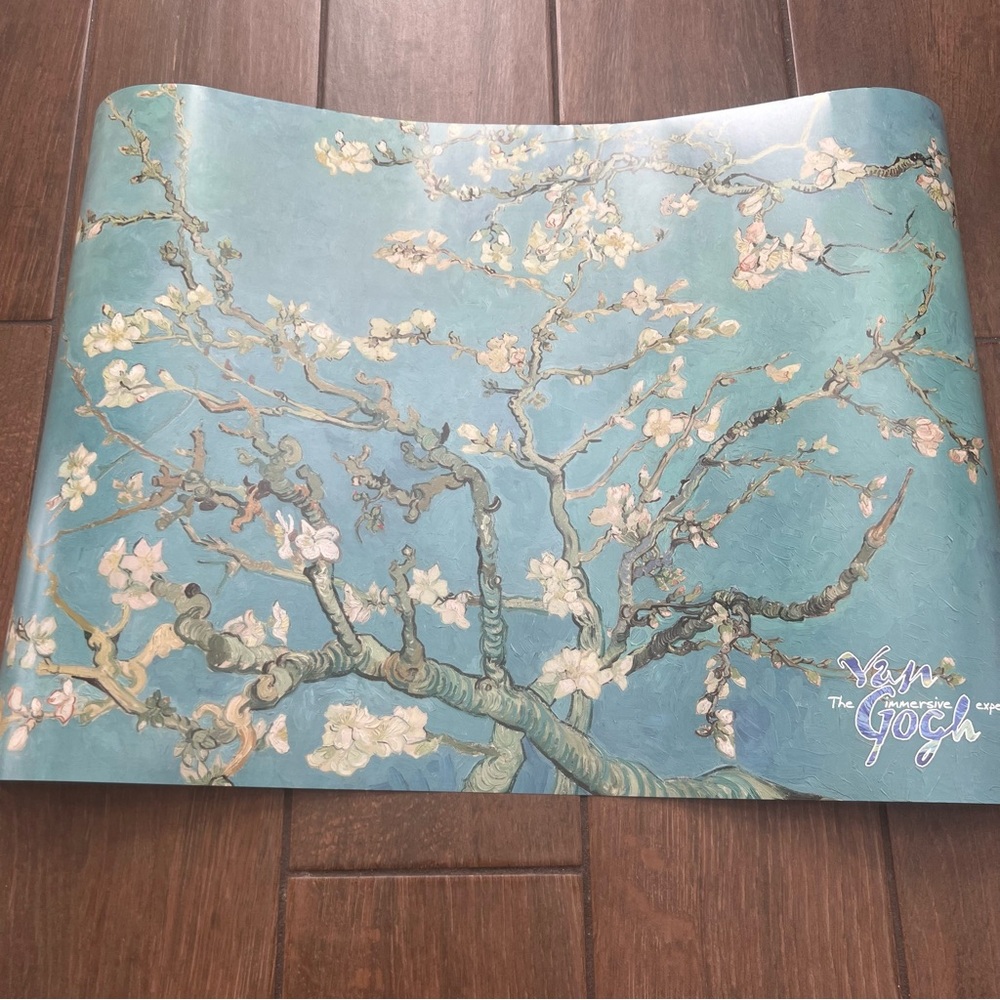 Van Gogh Immersive Experience Almond Blossoms Poster New in Tube